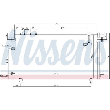94795 Kondensator, Klimaanlage ** FIRST FIT **