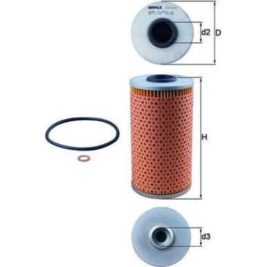 OX 103D Ölfilter OX 103D Ölfilter