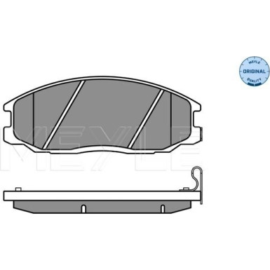 025 235 6916/W Bremsbelagsatz, Scheibenbremse MEYLE-ORIGINAL: True to OE.