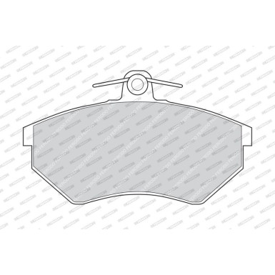 FDB775 Bremsbelagsatz, Scheibenbremse PREMIER ECO FRICTION