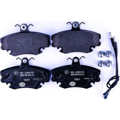 Hella Pagid | Bremsbelagsatz, Scheibenbremse | 8DB 355 018-131 Hella Pagid | Bremsbelagsatz, Scheibenbremse | 8DB 355 018-131