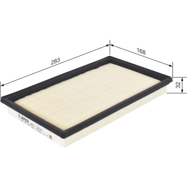 BOSCH F 026 400 454 Luftfilter BOSCH F 026 400 454 Luftfilter