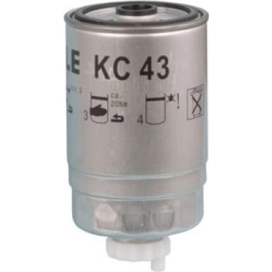KC 43 Kraftstofffilter KC 43 Kraftstofffilter