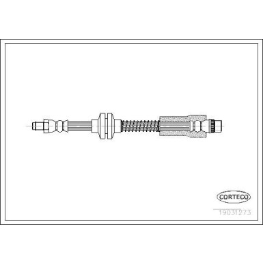 19031273 Bremsschlauch 19031273 Bremsschlauch