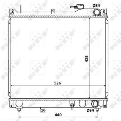 53913 Kühler, Motorkühlung