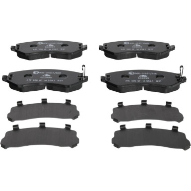 13.0460-2899.2 Bremsbelagsatz, Scheibenbremse