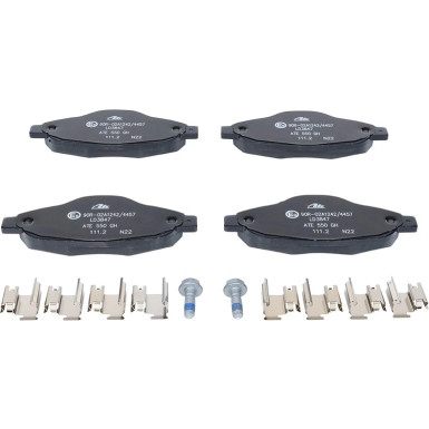 Bremsbelagsatz, Scheibenbremse ATE Ceramic 13.0470-3847.2