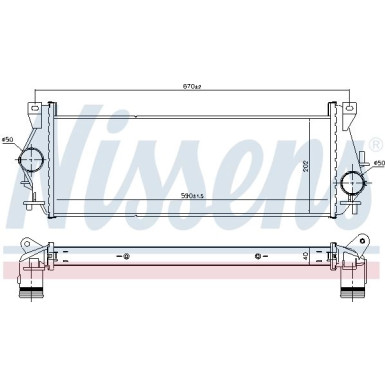 96199 Ladeluftkühler ** FIRST FIT **