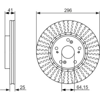 0 986 479 744 Bremsscheibe