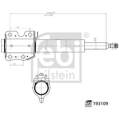 193109 Stoßdämpfer 193109 Stoßdämpfer