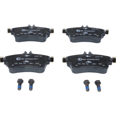 Bremsbelagsatz, Scheibenbremse ATE Ceramic 13.0470-2778.2