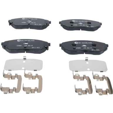 13.0470-5681.2 Bremsbelagsatz, Scheibenbremse ATE Ceramic