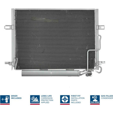 94614 Kondensator, Klimaanlage ** FIRST FIT **