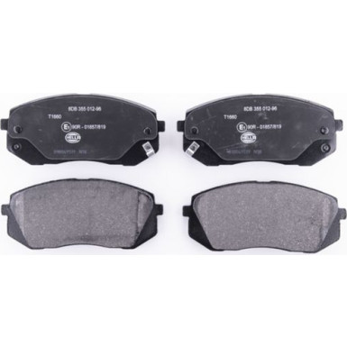 Hella Pagid | Bremsbelagsatz, Scheibenbremse | 8DB 355 012-961