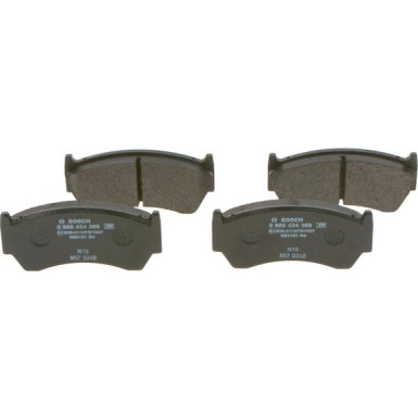 0 986 424 369 Bremsbelagsatz, Scheibenbremse