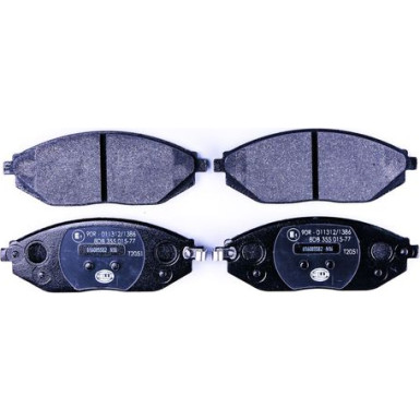 Hella | Bremsbelagsatz, Scheibenbremse | 8DB 355 015-771
