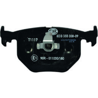 Hella Pagid | Bremsbelagsatz, Scheibenbremse | 8DB 355 008-091