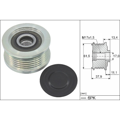 535 0023 10 Generatorfreilauf