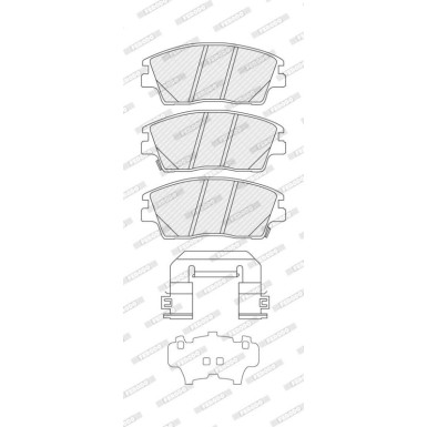 FDB5274 Bremsbelagsatz, Scheibenbremse PREMIER ECO FRICTION