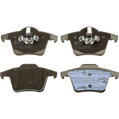 TRW Bremsbelagsatz, Scheibenbremse COTEC GDB1566