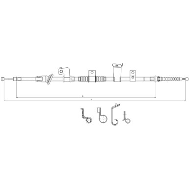 17.2301 Seilzug, Feststellbremse