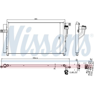 940360 Kondensator, Klimaanlage