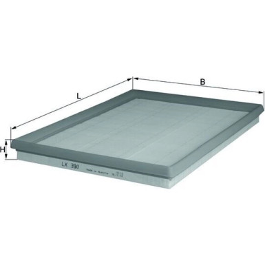 LX 390 Luftfilter LX 390 Luftfilter