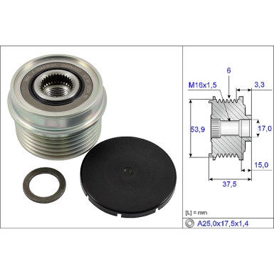 535 0223 10 Generatorfreilauf