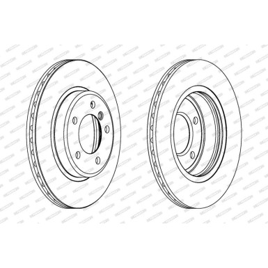 DDF1066C Bremsscheibe PREMIER