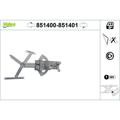 Valeo | Fensterheber | 851400