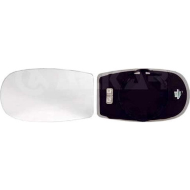 2 x ALKAR Spiegelglas, Außenspiegel | 6433349