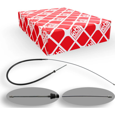 FEBI BILSTEIN 48331 Seilzug, Feststellbremse FEBI BILSTEIN 48331 Seilzug, Feststellbremse