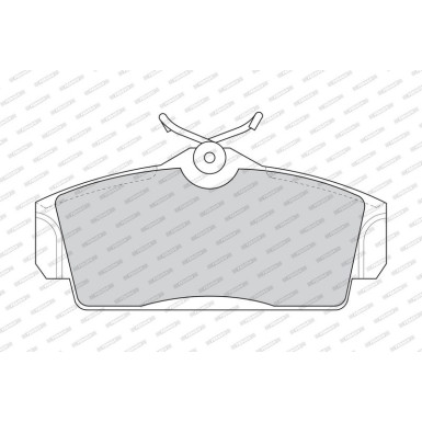 FDB1096 Bremsbelagsatz, Scheibenbremse PREMIER ECO FRICTION