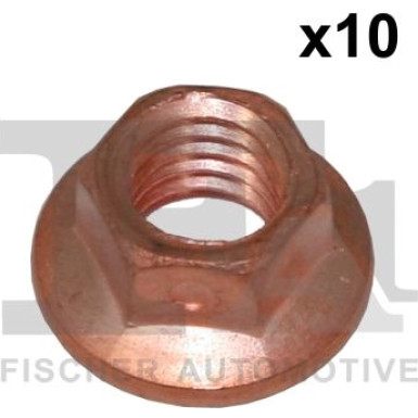 988-0810.10 Mutter, Abgaskrümmer