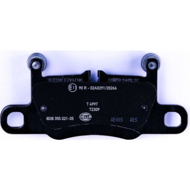 Hella | Bremsbelagsatz, Scheibenbremse | 8DB 355 021-351