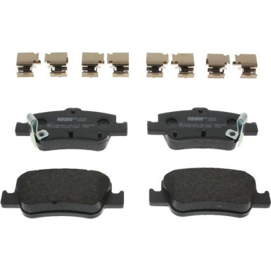Ferodo Bremsbelagsatz, Scheibenbremse PREMIER ECO FRICTION FDB4048