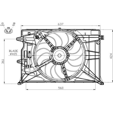 47948 Lüfter, Motorkühlung