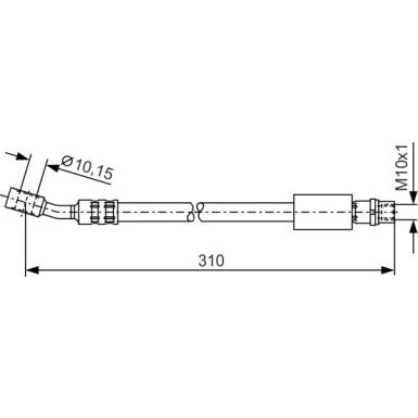 1 987 476 202 Bremsschlauch 1 987 476 202 Bremsschlauch