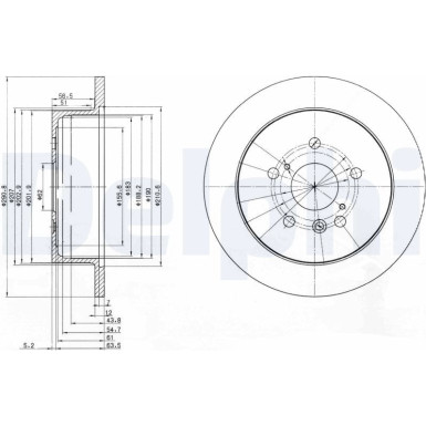 BG3779 Bremsscheibe BG3779 Bremsscheibe