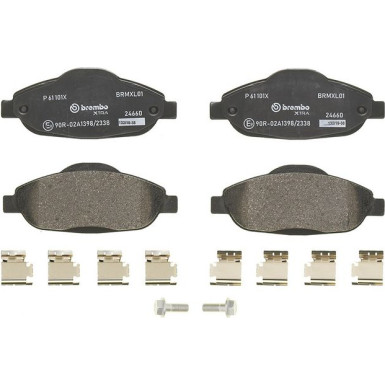 Brembo Bremsbelagsatz, Scheibenbremse XTRA LINE P 61 101X