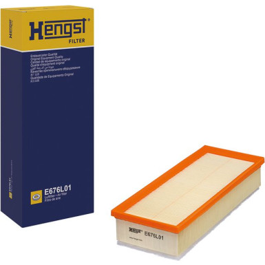 Hengst Filter | Luftfilter | E676L01