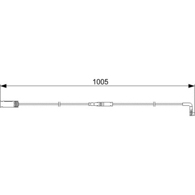 1 987 473 053 Warnkontakt, Bremsbelagverschleiß