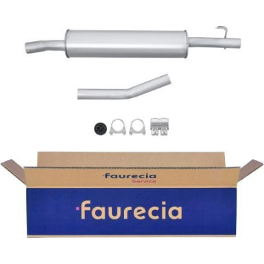 Hella 8LB 366 020-421 Vorschalldämpfer Easy2Fit – PARTNERED with Faurecia
