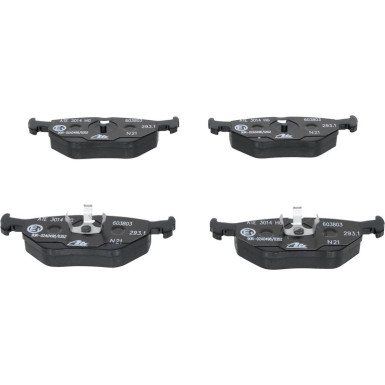 13.0460-3803.2 Bremsbelagsatz, Scheibenbremse