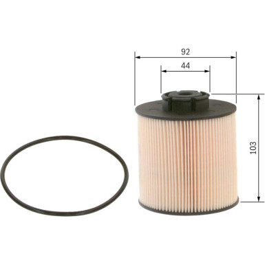 1 457 431 707 Kraftstofffilter 1 457 431 707 Kraftstofffilter