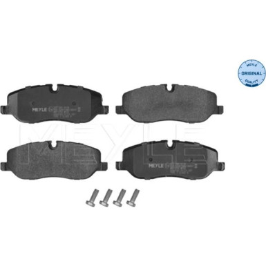 025 241 9118 Bremsbelagsatz, Scheibenbremse MEYLE-ORIGINAL: True to OE.