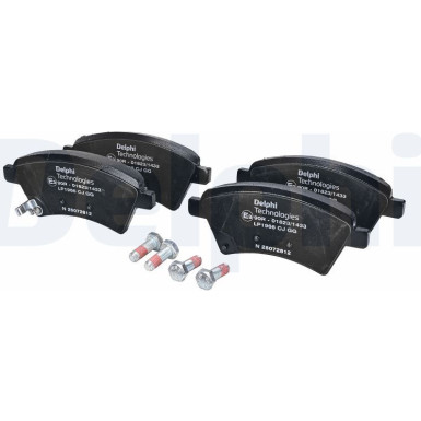 LP1966 Bremsbelagsatz, Scheibenbremse