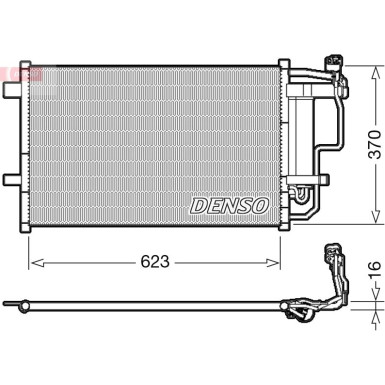 DCN44007 Kondensator, Klimaanlage