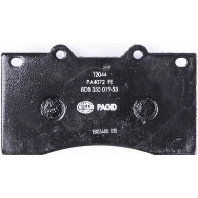 Hella Pagid | Bremsbelagsatz, Scheibenbremse | 8DB 355 019-531