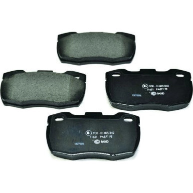 Hella Pagid | Bremsbelagsatz, Scheibenbremse | 8DB 355 012-871